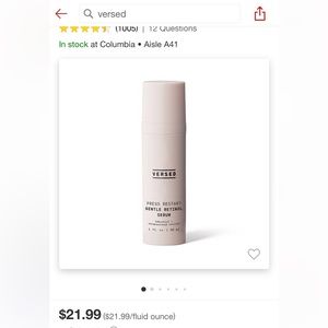 Versed Retinol serum